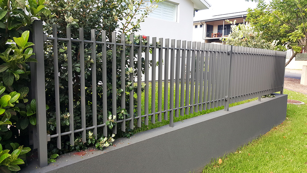 Front boundary fence